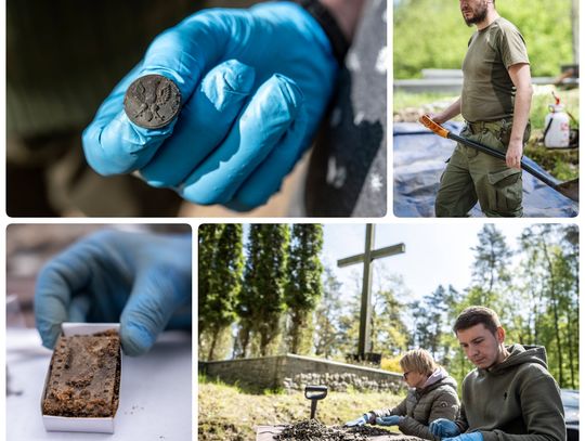 WRACAMY DO SPRAWY: W grobach znaleziono wiele przedmiotów osobistych ofiar niemieckiej zbrodni