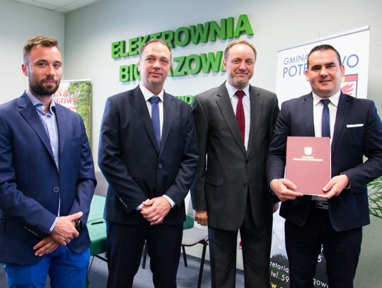 Wsparcie województwa dla sieci ciepłowniczej w gminie Potęgowo