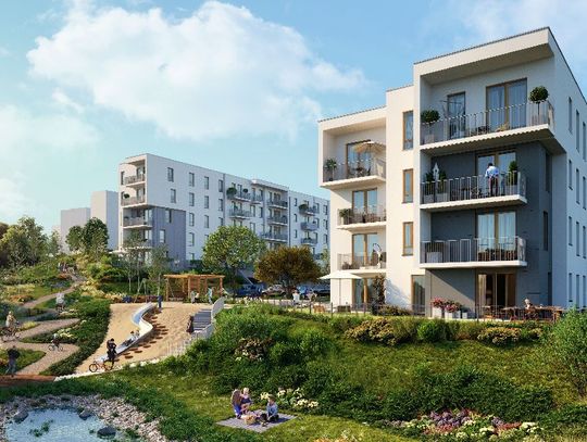 Współczesna ekomobilność na kaskadowym osiedlu Dynamika