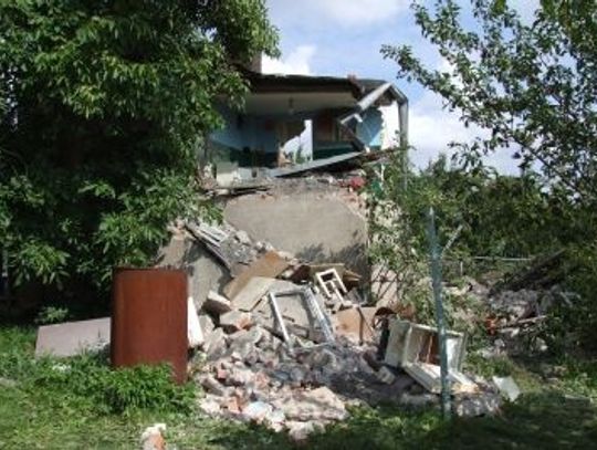 Wybuch gazu w domku - są ranni