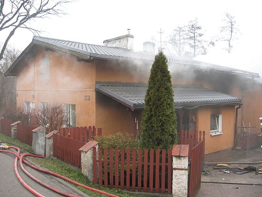 Wybuchł gaz, poparzony mężczyzna