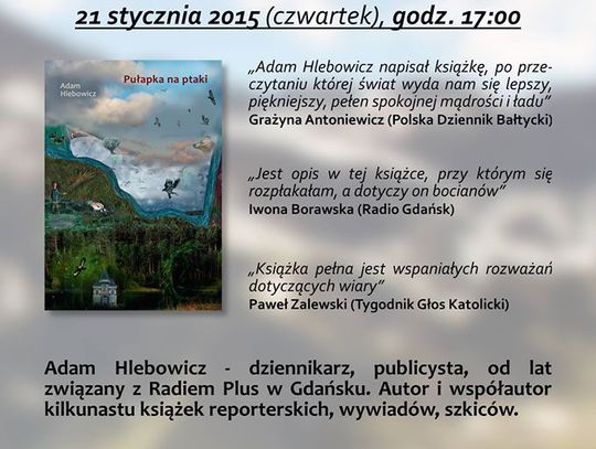 Wyjątkowe spotkanie autorskie w Bibliotece. Już dziś!