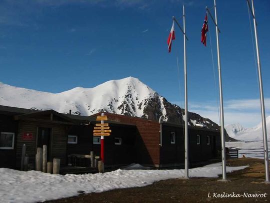 Wykonana w Polsce flaga dotarła na Spitsbergen 