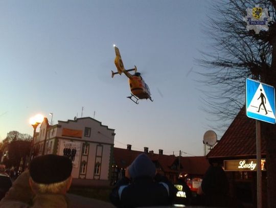 Wypadek dwóch rowerzystów w centrum miasta