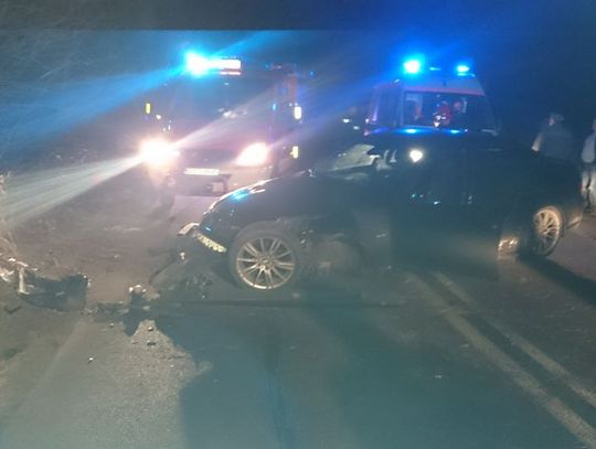 WYPADEK: Jedna osoba ranna w wypadku na drodze wojewódzkiej nr 222