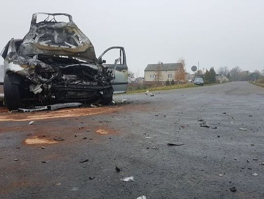 Wypadek koło Sztumu. Łącznie rannych sześć osób.