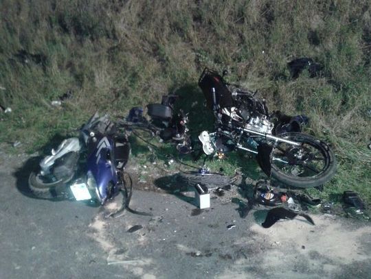 Wypadek motorowerów. Wstępne przyczyny 