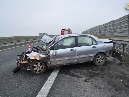 Wypadek na A1, chłopiec w szpitalu