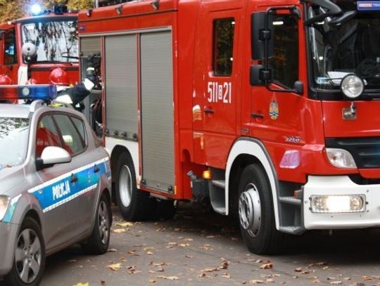 Wypadek na autostradzie A-1 - tak jak podczas EURO na Pomorzu