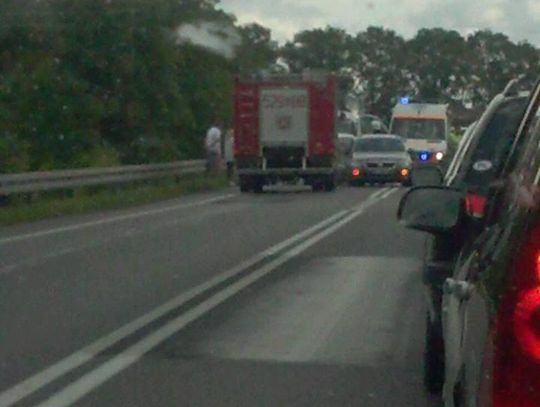 Wypadek na drodze krajowej nr 22. Ruch na drodze został przywrócony