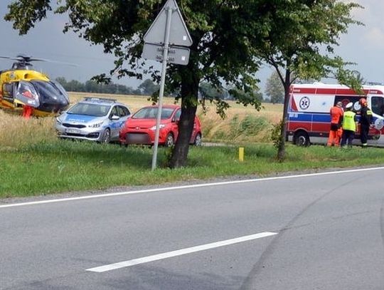 Wypadek na drodze krajowej nr 55 – Policja apeluje o ostrożność!