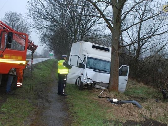 Wypadek na drodze wojewódzkiej nr 501