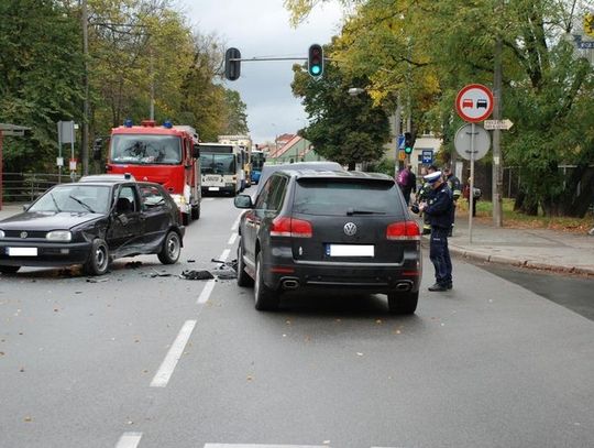 Wypadek na Grunwaldzkiej - 3-letni chłopiec trafił do szpitala