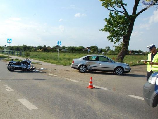 Wypadek na skrzyżowaniu ul. Nowatorów i Budowlanych