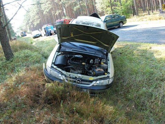 Wypadek na trasie Przechlewo - Koczała