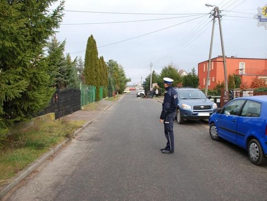 Wypadek quada w Łęgowie