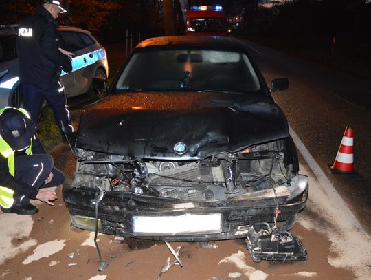Wypadek w Bolesławowie - jedna osoba ranna