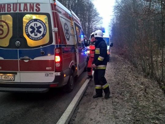 Wypadek w Czarnocinie. Do szpitala trafiły cztery osoby