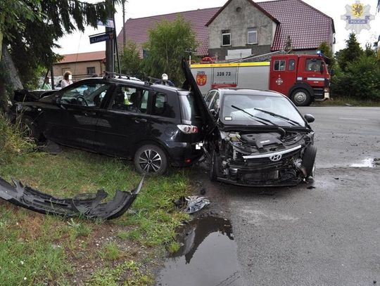 Wypadek w Gołębiewie Wielkim
