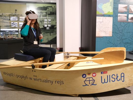 Wyrusz w wirtualny rejs z Facebookiem w Muzeum Wisły 