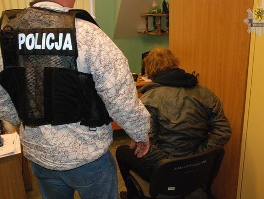 Wytropiony po napadzie na bank