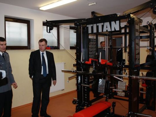 Wzbogacona przez urząd sopocki siłownia także dla policjantów