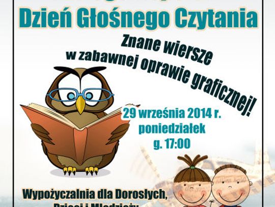 XIV Ogólnopolski Dzień Głośnego Czytania