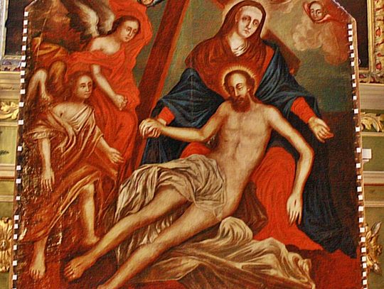 XVIII-wieczny obraz po renowacji jak nowy