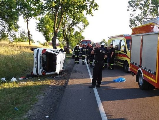 Z 3 promilami spowodował wypadek w Łęgu