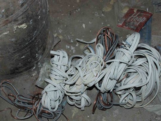 Z pełną trorbą z budowy