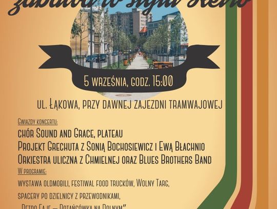Zabawa w stylu retro na Dolnym Mieście