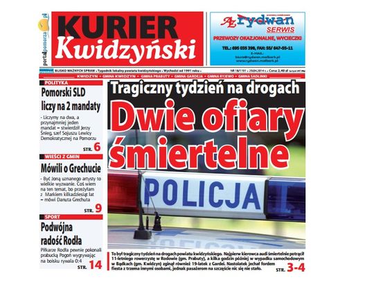 Zabierz Kurier Kwidzyński na majówkę