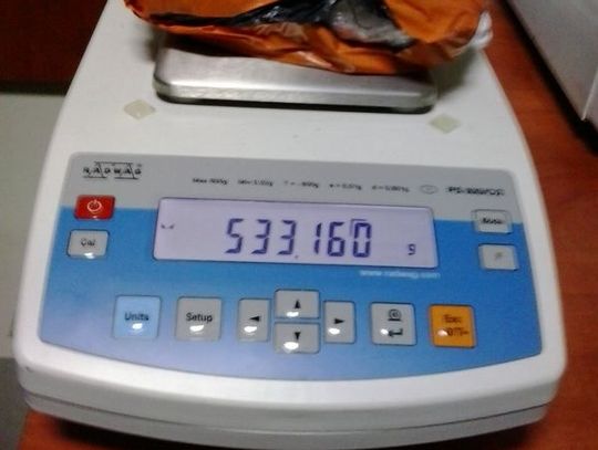 Zachowywał się nerwowo, miał pół kilograma i 50 tabletek