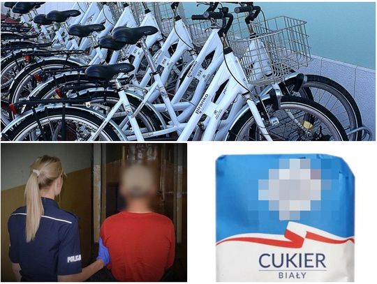 Zarzuty kryminalne za kradzież 126 kg cukru i nie tylko