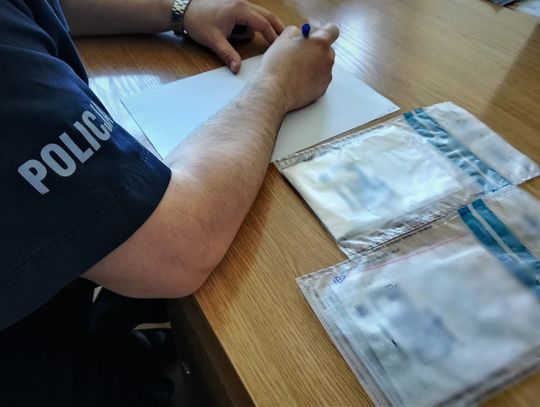 Zatrzymany na berlince z amfetaminą i trawką 