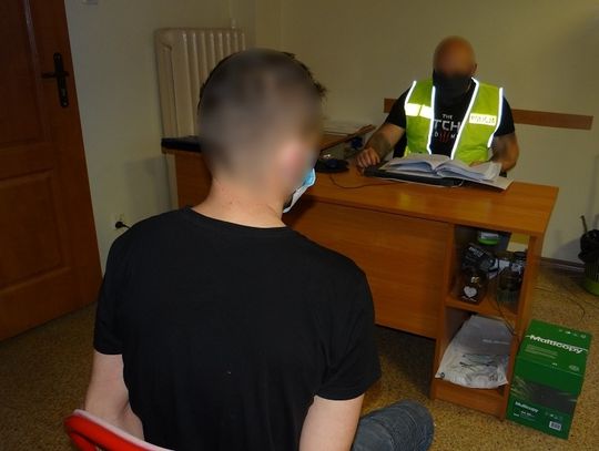 Zatrzymany za kradzieże z włamaniami do dystrybutorów myjni samochodowej