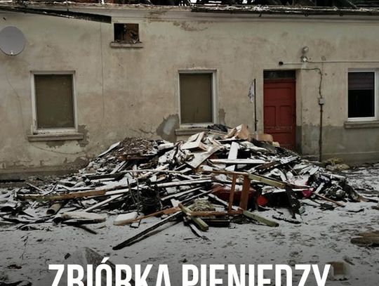Zbiórka pieniędzy dla rodzin, którym spłonął dom