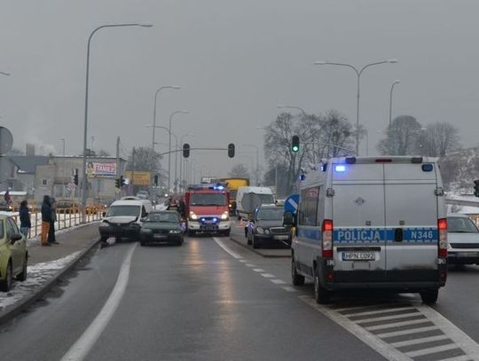 Zderzenie czterech samochodów w Gościcinie