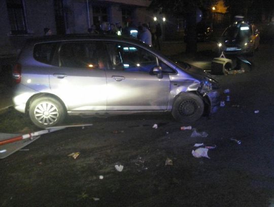 Zderzenie w centrum Tczewa! Jedna osoba ranna