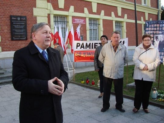 ZDJĘCIA: 5. rocznica "Smoleńska" w Starogardzie Gd.