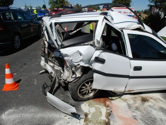 (ZDJĘCIA) 8-latek ranny w wypadku. Jaka przyczyna zderzenia w Subkowach?