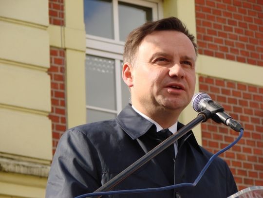 ZDJĘCIA: Andrzej Duda odwiedził Starogard Gdański 