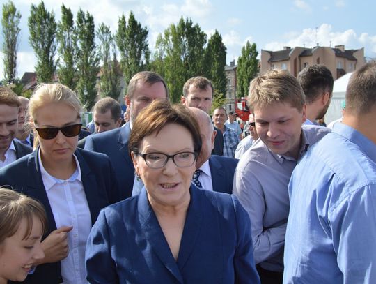 (ZDJĘCIA) Premier Ewa Kopacz w Tczewie spotkała się z działkowcami