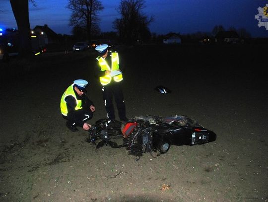 Zginął 24-letni motocyklista