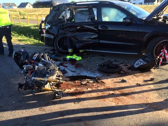 Zginął 28-letni motocyklista