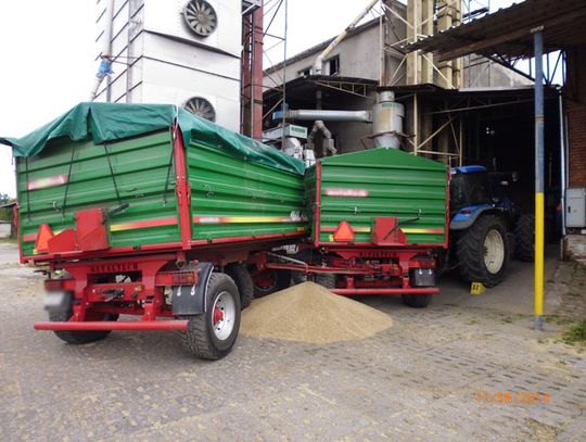 Zginął podczas rozładunku zboża