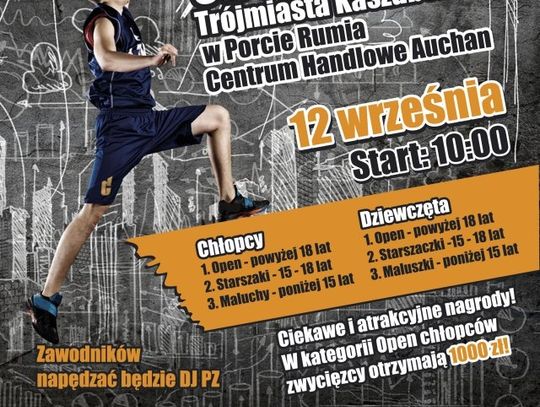 Zgłoś drużynę do turnieju Streetball 