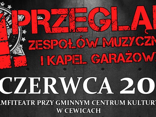 Zgłoś się do Przeglądu Kapel Garażowych i wygraj 25-godzinna sesję nagraniową