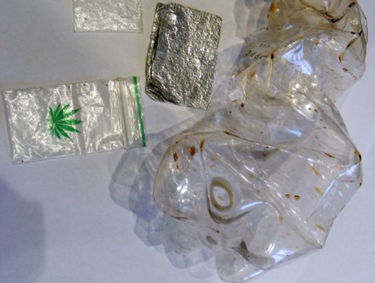 Złodziej palił marihuanę