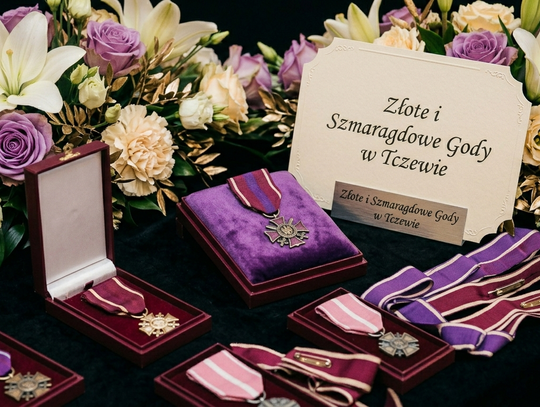 Złote i szmaragdowe gody w Tczewie. Uhonorowano 16 par